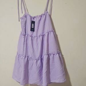 Fashion Nova Lavender mini sundress size Medium